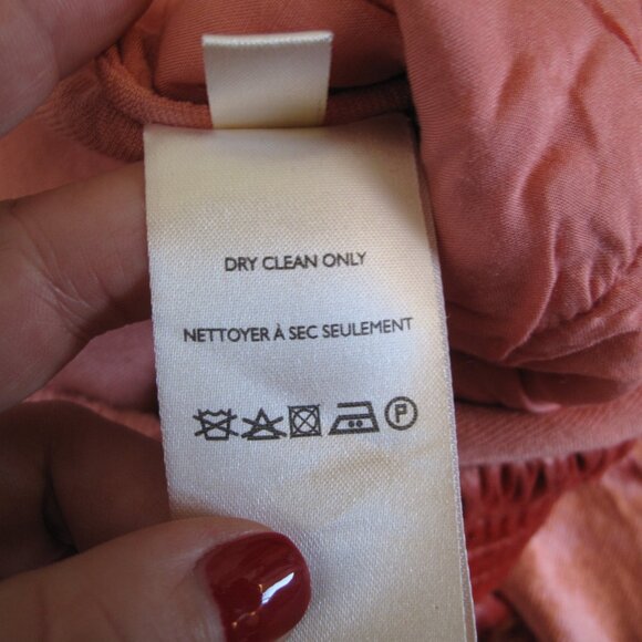 ANTHROPOLOGIE Rosie Coral Embroidered Velvet Joggers - Picture 8 of 9